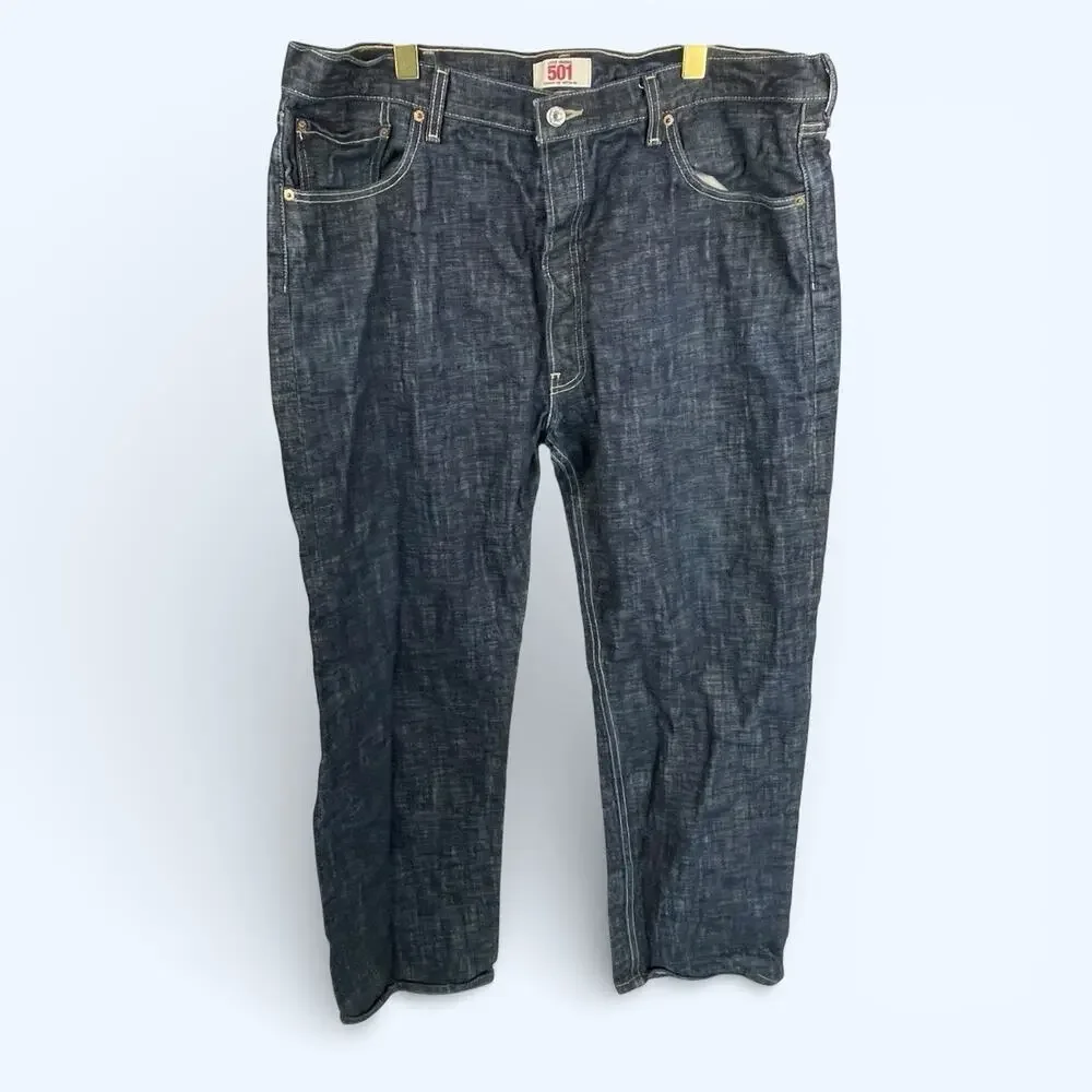 Levi's Men's 501 Orginal Fit Jeans Straight Leg Buton Fly 42x32 (39x30)